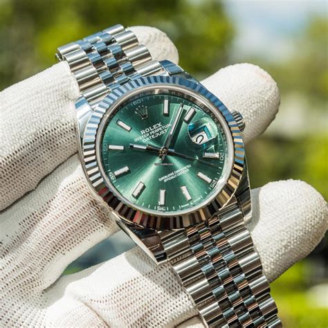 motif green rolex|Rolex datejust 41 mint green.